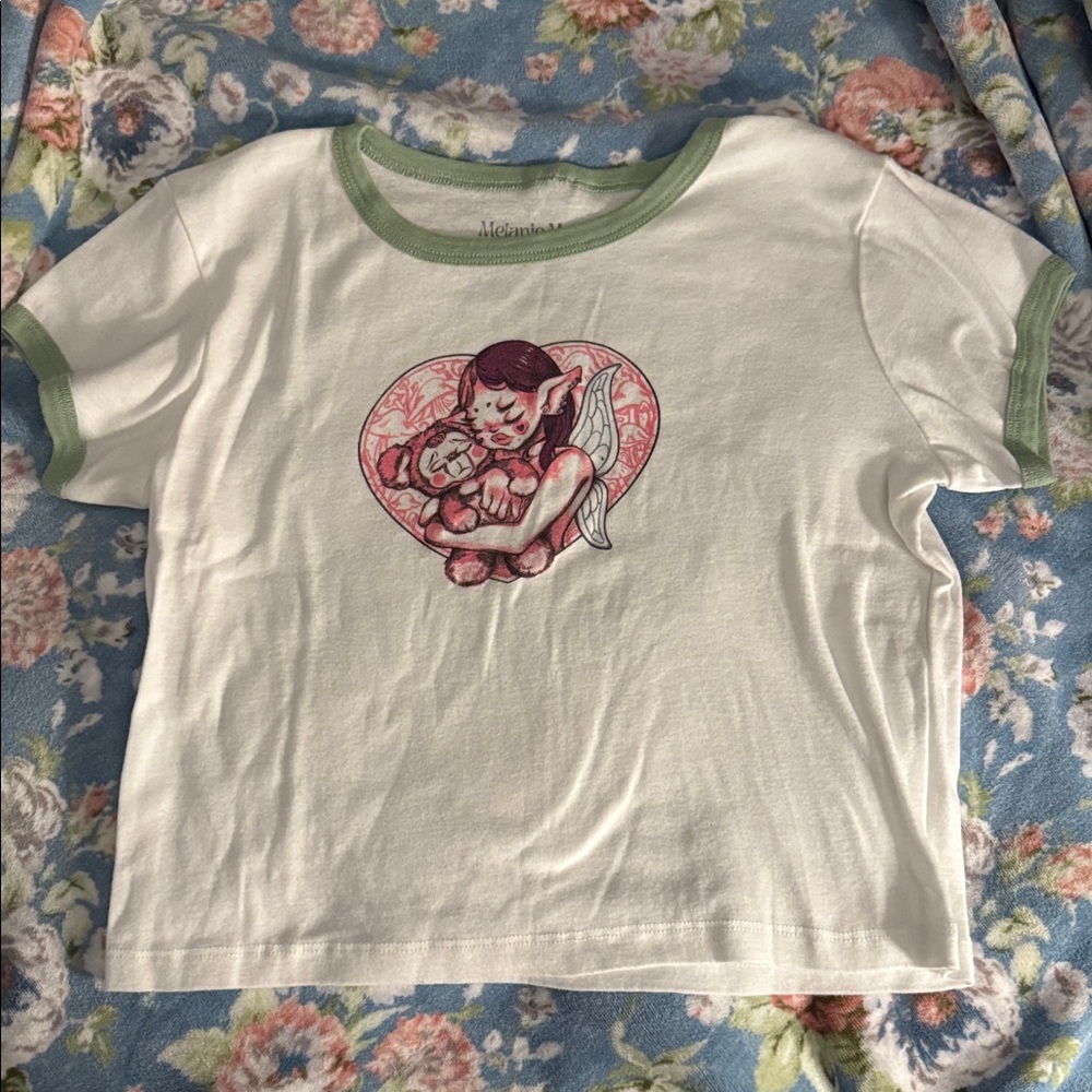 Melanie Martinez Medium women’s Crop top short sleeve